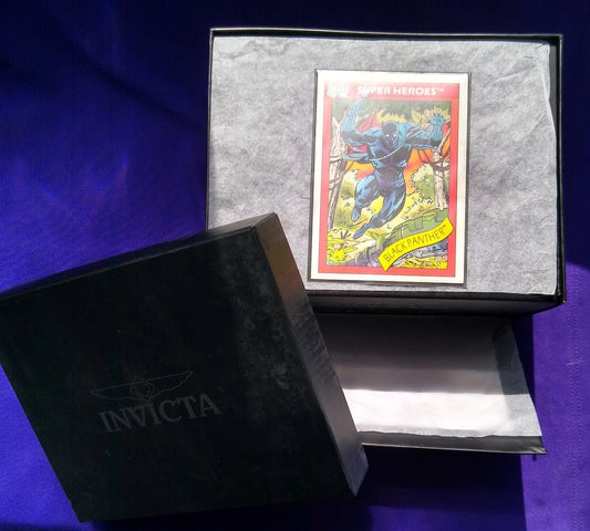 Invicta Marvel Black Panther Limited Edition Watch #854/3000 Model 29687 New w/ Tags Box & Card